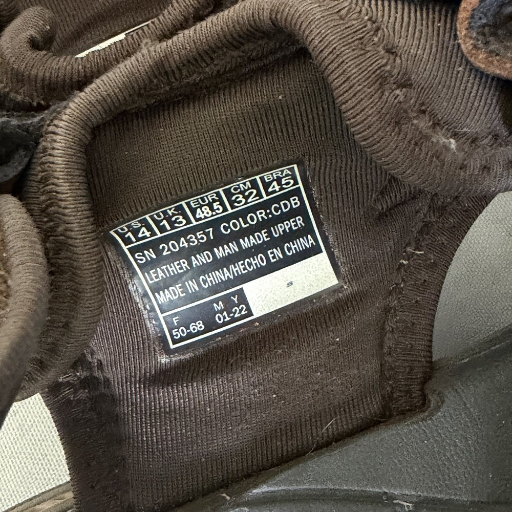 Skechers Brown Leather Hiking Trail Walking Sandals Mens Sz 12 Fisherman Strappy - Picture 9 of 10